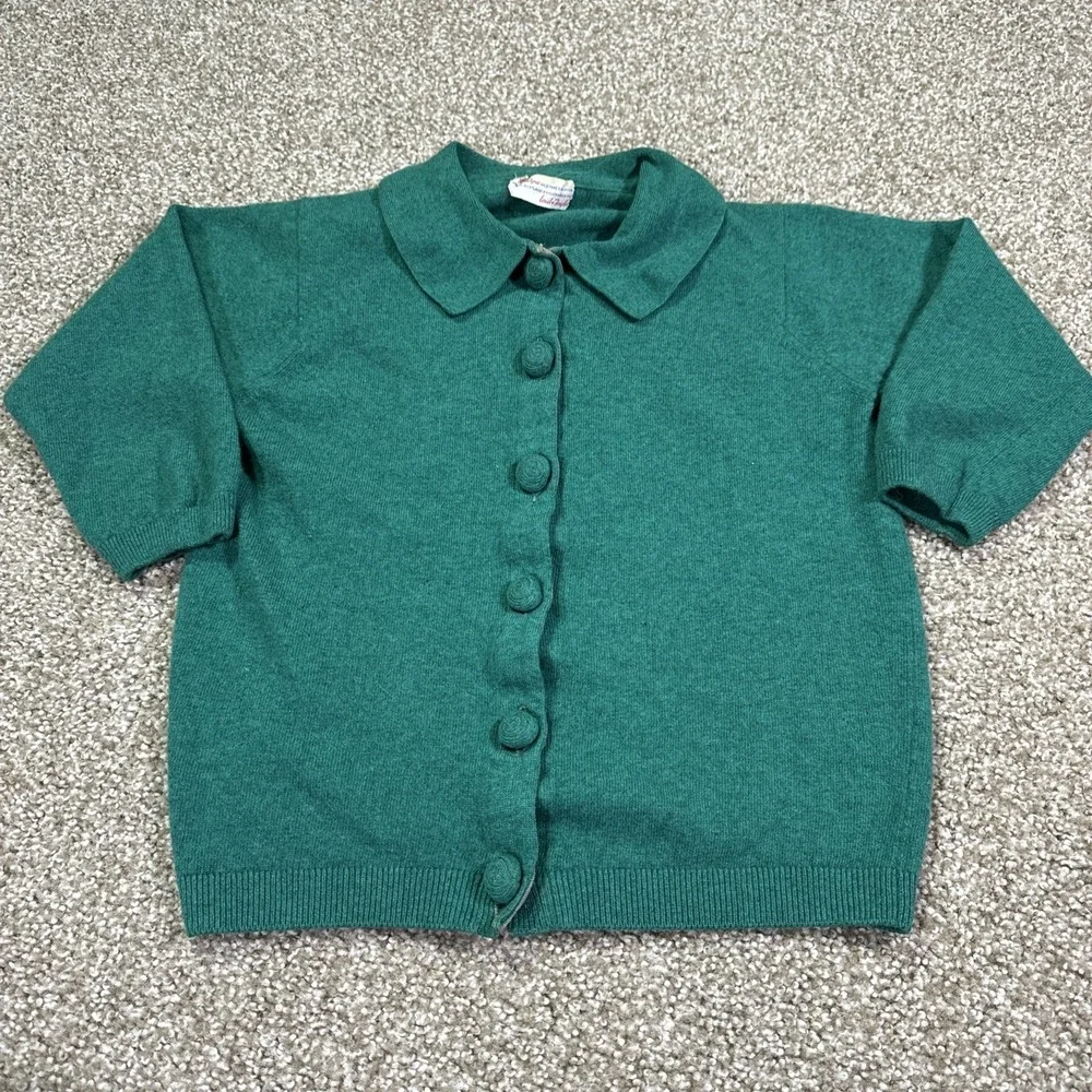 Lord Taylor 50s Ballantyne Cashmere Sweater With Wool Skirt Scotland Size Small - Picture 2 of 16